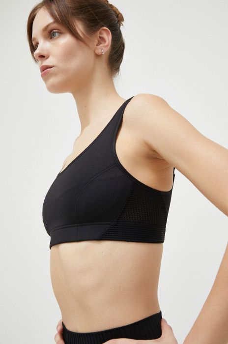 Спортивний бюстгальтер Casall колір чорний однотонний (3267842)