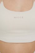 Спортивний бюстгальтер Nicce колір бежевий однотонний Спортивний бюстгальтер Nicce колір бежевий однотонний