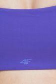 Купальний бюстгальтер 4F колір фіолетовий злегка ущільнена чашечка