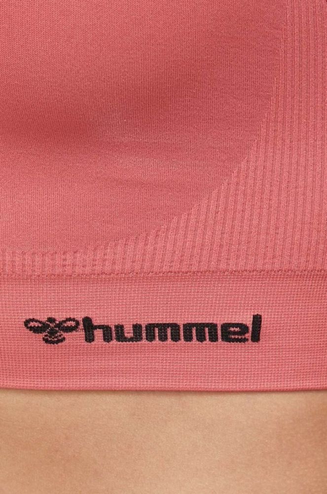 Спортивний бюстгальтер Hummel Tif колір помаранчевий однотонний фото 5