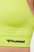 Спортивний бюстгальтер Hummel Tif колір зелений однотонний (3479803)