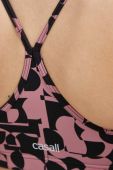 Спортивний бюстгальтер Casall колір рожевий візерунок (3190529) Спортивний бюстгальтер Casall колір рожевий візерунок (3190529)