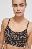 Спортивний бюстгальтер Casall колір коричневий візерунок Спортивний бюстгальтер Casall колір коричневий візерунок