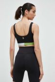 Спортивний бюстгальтер P.E Nation Sprint Time колір чорний Спортивний бюстгальтер P.E Nation Sprint Time колір чорний