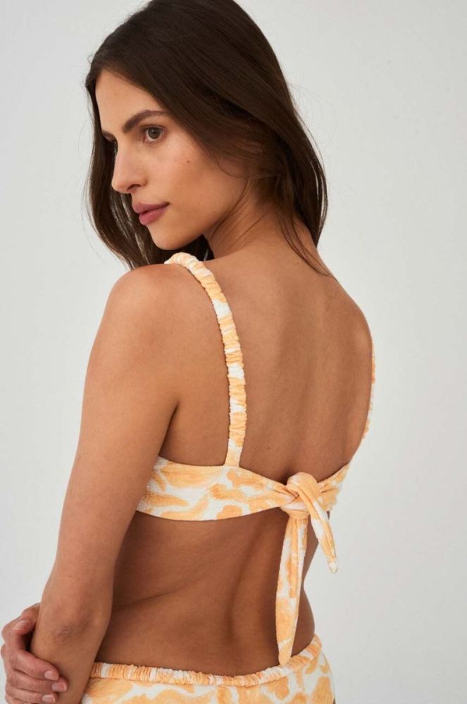 Купальний бюстгальтер Undress Code Olympia колір жовтий фото 4