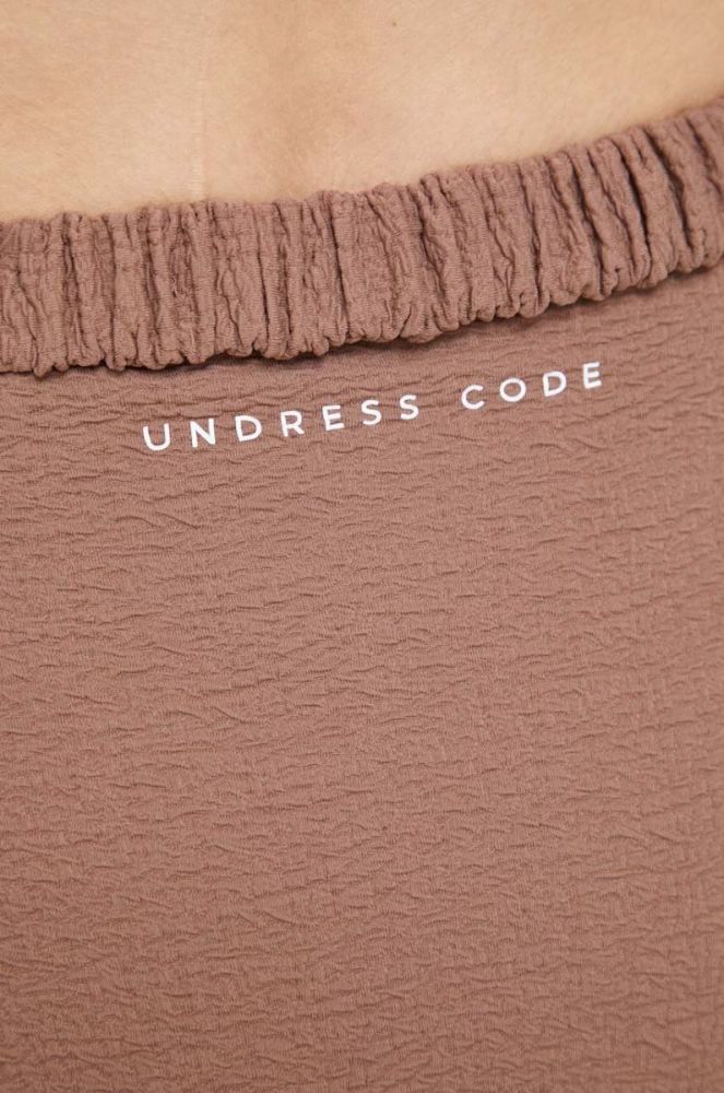 Купальні труси Undress Code колір коричневий фото 4