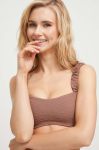 Купальний бюстгальтер Undress Code колір коричневий м'яка чашечка (3263323) Купальний бюстгальтер Undress Code колір коричневий м'яка чашечка (3263323)