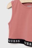 Дитячий топ Guess колір рожевий (3067840) Дитячий топ Guess колір рожевий (3067840)