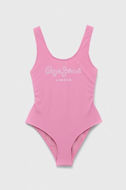 Дитячий купальник Pepe Jeans колір рожевий (3260754)