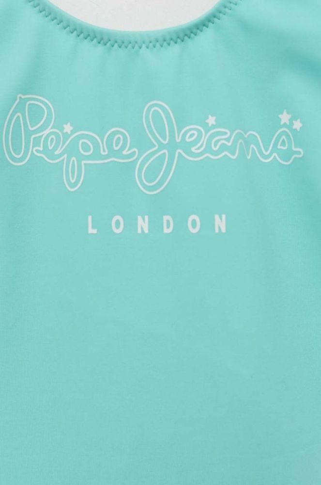 Дитячий купальник Pepe Jeans колір зелений фото 3
