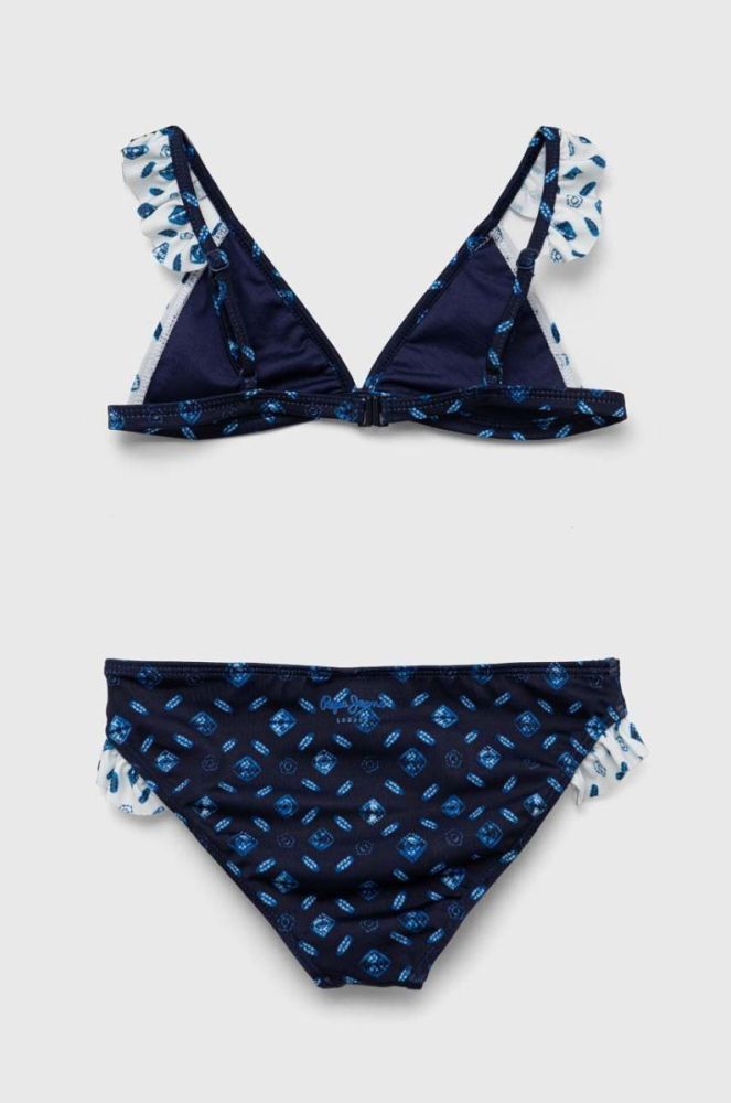 Роздільний дитячий купальник Pepe Jeans колір синій (3294840) фото 2