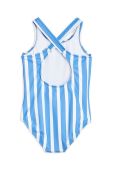 Суцільний дитячий купальник Mini Rodini X Disney колір блакитний