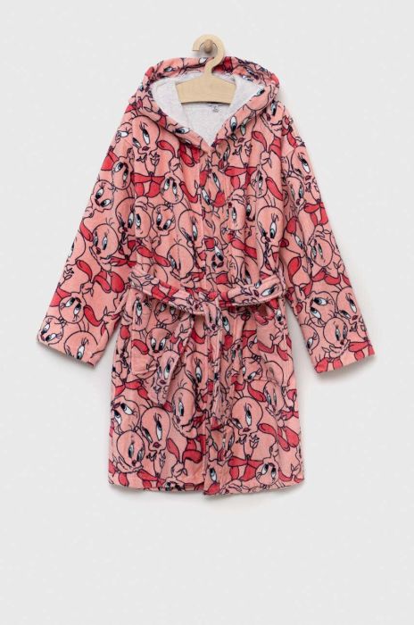 Дитячий бавовняний халат OVS колір рожевий (3175289)