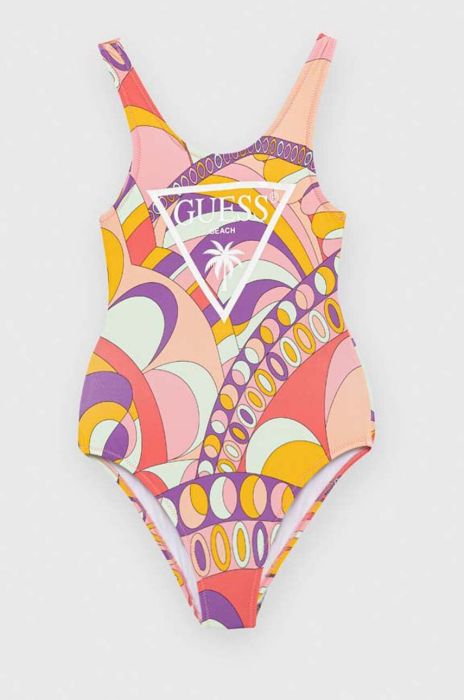 Суцільний дитячий купальник Guess колір барвистий (3008379)