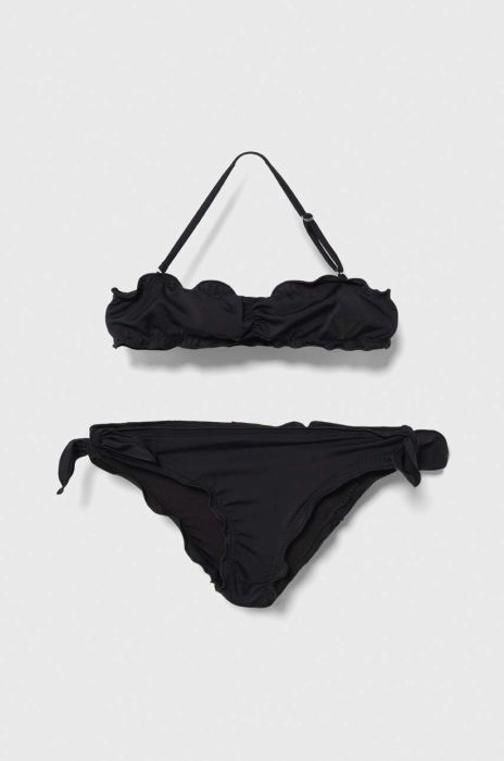 Роздільний дитячий купальник Guess колір чорний