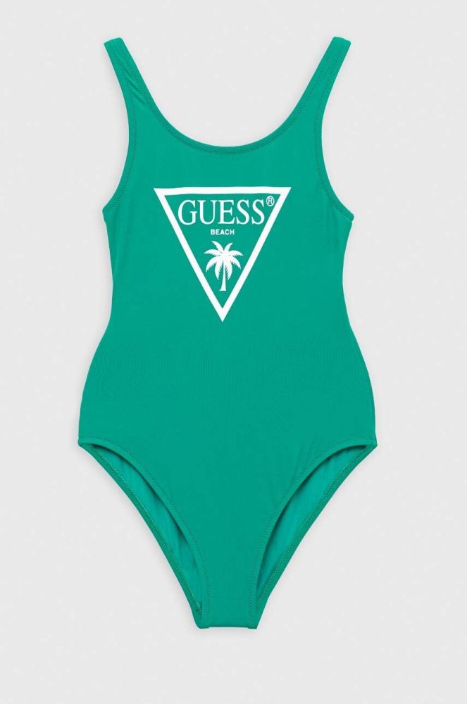 Дитячий купальник Guess колір зелений (2968862)