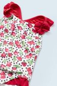 Суцільний дитячий купальник Mayoral колір червоний (2978896)