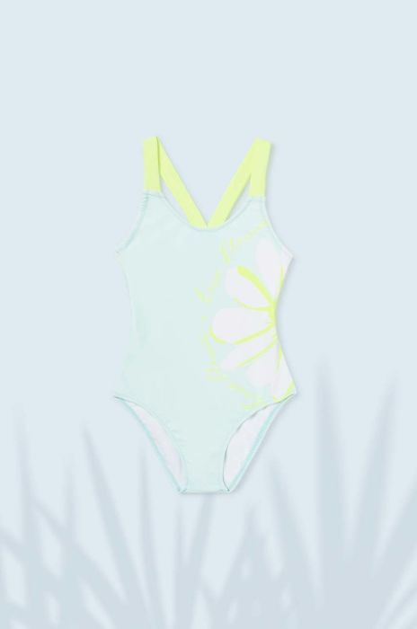 Суцільний дитячий купальник Mayoral колір бірюзовий (2960407)