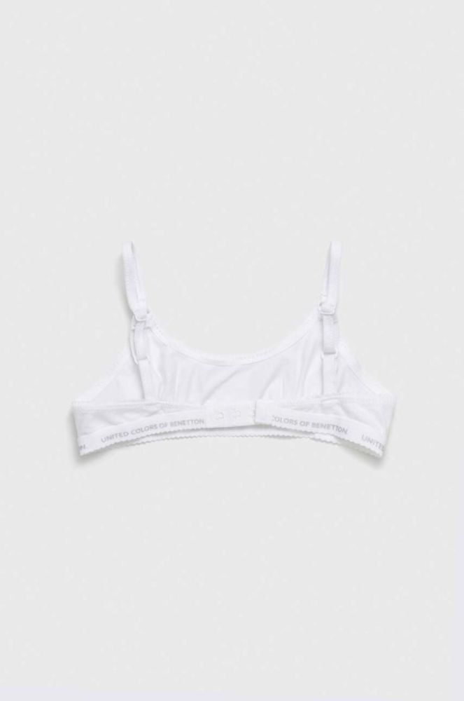 Дитячий бюстгальтер United Colors of Benetton 2-pack колір жовтий фото 5
