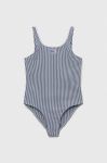 Суцільний дитячий купальник Tommy Hilfiger колір блакитний