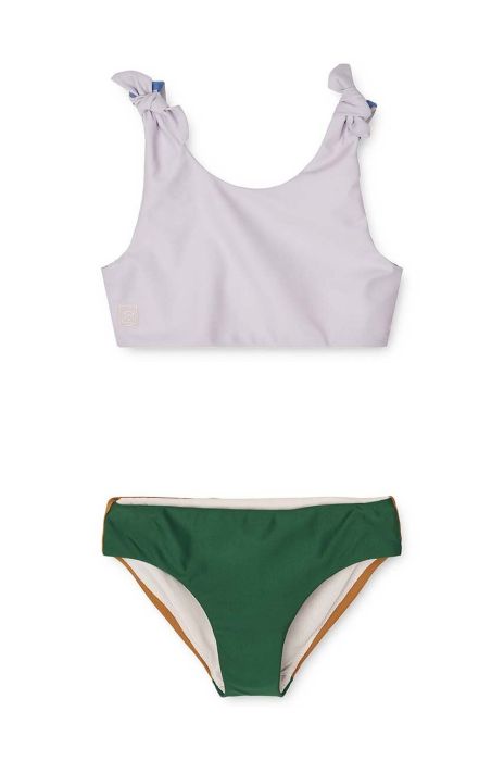 Роздільний дитячий купальник Liewood колір барвистий