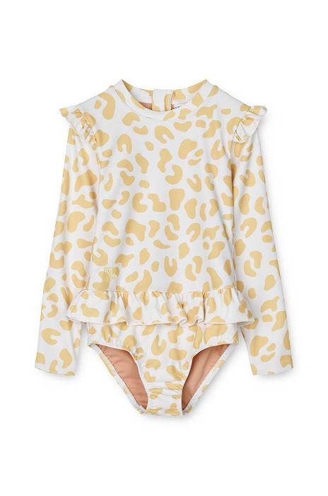 Суцільний дитячий купальник Liewood колір бежевий (2978608)