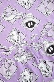 Дитяча бавовняна піжама Coccodrillo x Looney Tunes колір фіолетовий візерунок Дитяча бавовняна піжама Coccodrillo x Looney Tunes колір фіолетовий візерунок