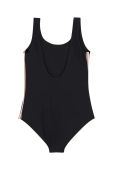Суцільний дитячий купальник BOSS колір чорний (3204626)