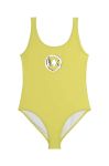 Суцільний дитячий купальник Michael Kors колір жовтий (3206663)