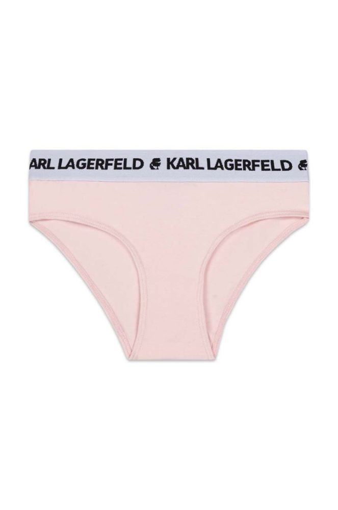 Дитячі труси Karl Lagerfeld 2-pack колір рожевий (3098560) фото 2