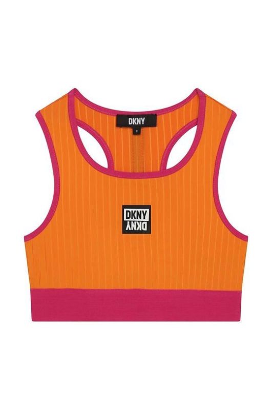 Дитячий бюстгальтер Dkny колір помаранчевий