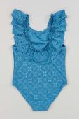 Суцільний дитячий купальник zippy колір блакитний (3158478)