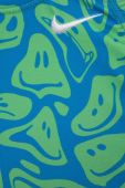 Суцільний дитячий купальник Nike Kids колір зелений
