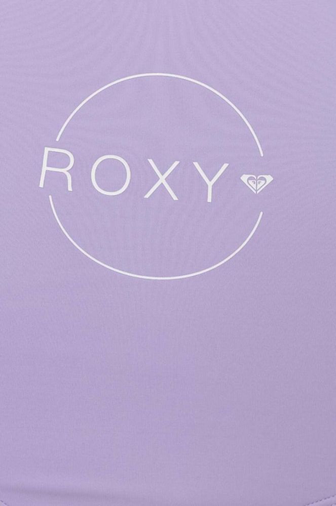 Суцільний дитячий купальник Roxy колір фіолетовий (3042879) фото 3