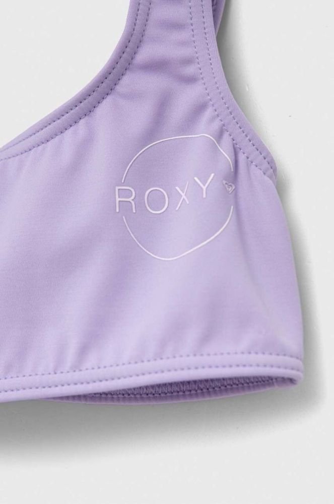 Роздільний дитячий купальник Roxy колір фіолетовий (3115997) фото 3