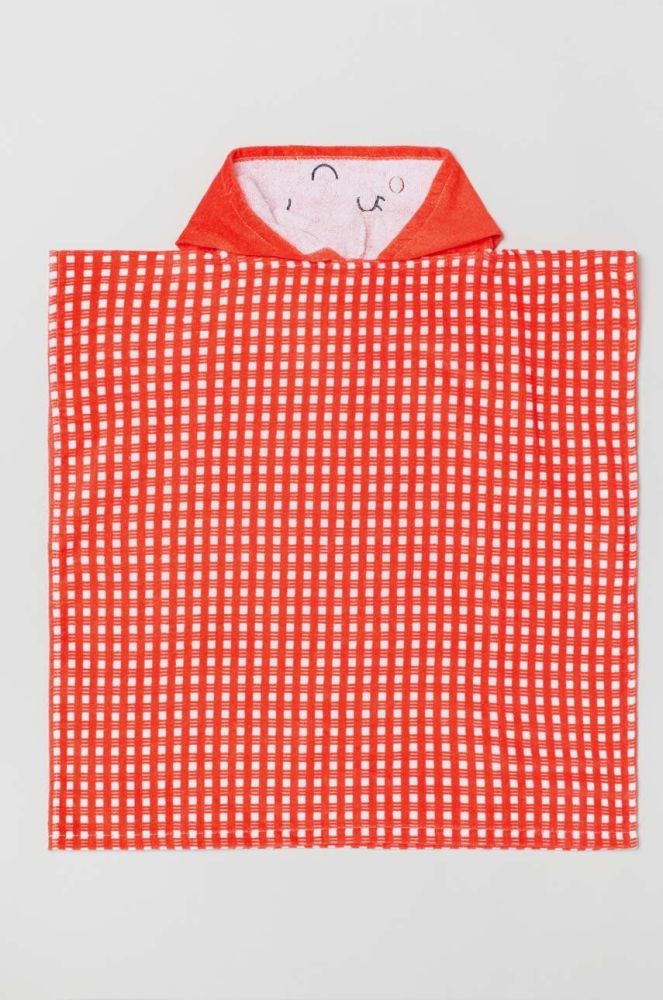 Дитячий бавовняний рушник OVS колір червоний (3291382)