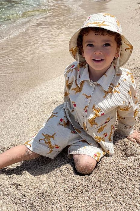 Дитяча куртка Konges Sl?jd колір бежевий (3180921)