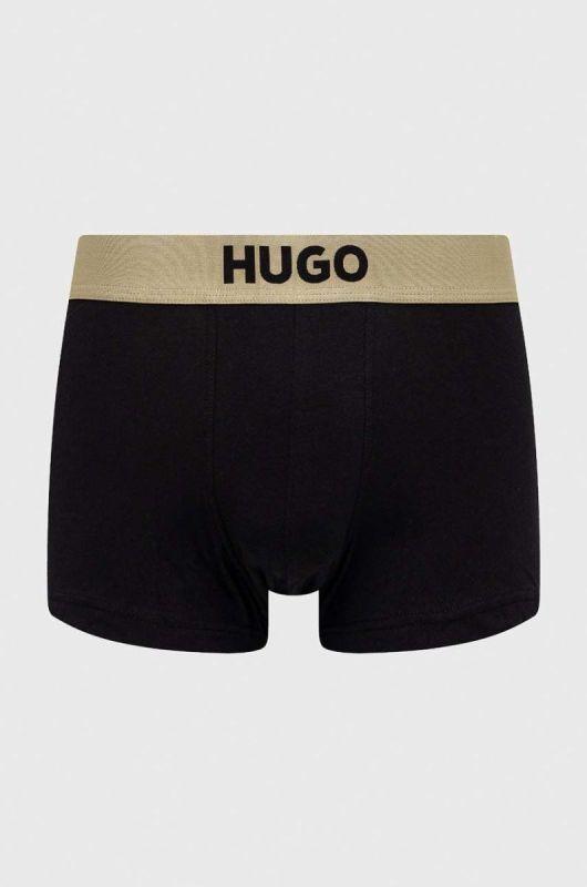 Боксери HUGO 2-pack чоловічі колір чорний (2893472) фото 2
