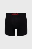 Боксери HUGO 2-pack чоловічі колір чорний (2887077)