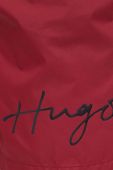 Купальні шорти HUGO колір бордовий