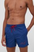 Купальні шорти HUGO колір блакитний (3229714)