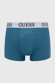 Боксери Guess 3-pack чоловічі колір блакитний (2896160)