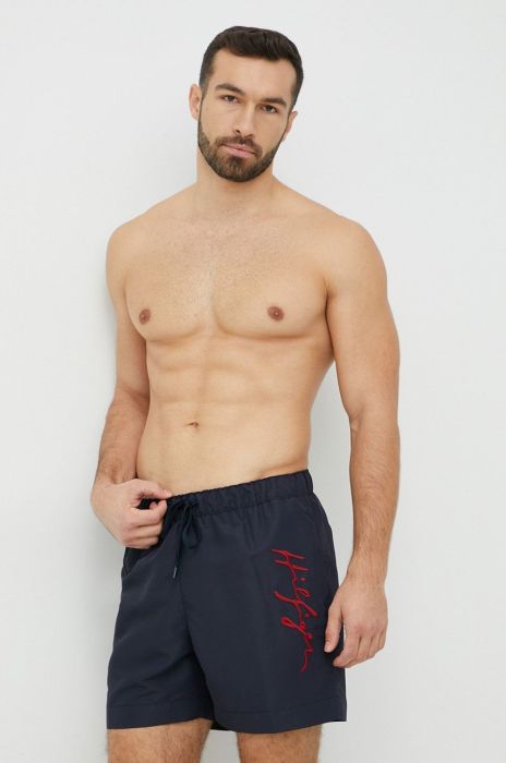 купальні шорти Tommy Hilfiger колір синій