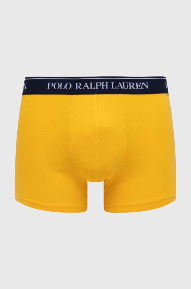 Боксери Polo Ralph Lauren 3-pack чоловічі колір жовтий фото 2