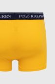 Боксери Polo Ralph Lauren 3-pack чоловічі колір жовтий