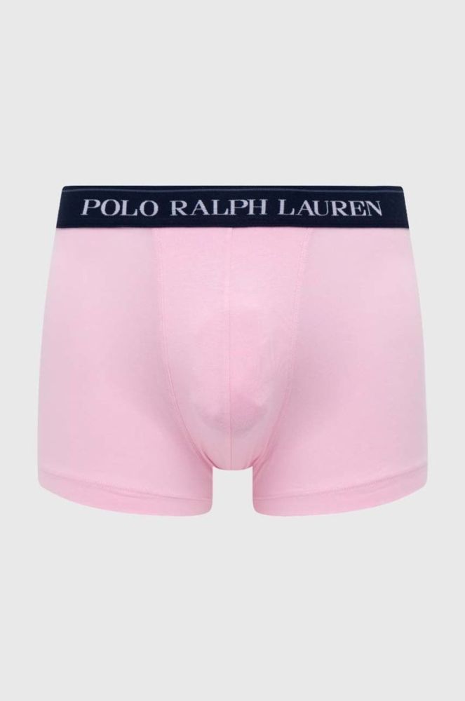 Боксери Polo Ralph Lauren 3-pack чоловічі колір синій (2837128) фото 2