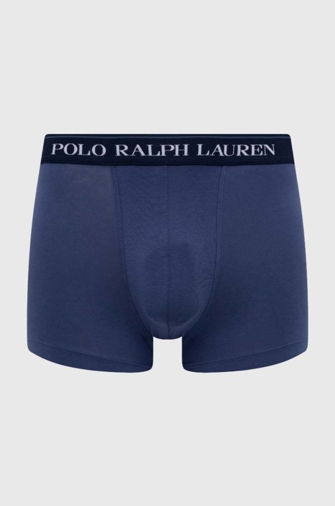 Боксери Polo Ralph Lauren 3-pack чоловічі колір синій (2837128) фото 3