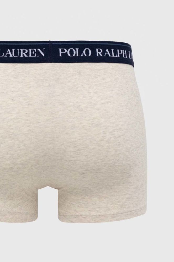Боксери Polo Ralph Lauren 3-pack чоловічі колір синій (2837128) фото 7
