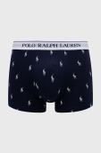 Боксери Polo Ralph Lauren 3-pack чоловічі колір синій (3377181)