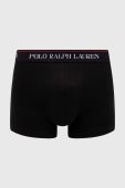 Боксери Polo Ralph Lauren 3-pack чоловічі колір бордовий